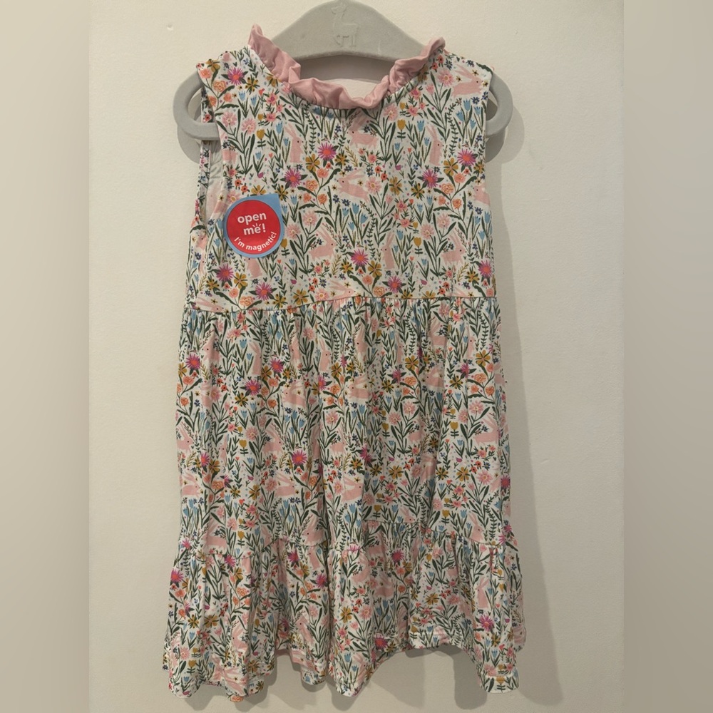 Girls magnetic me flower dress
